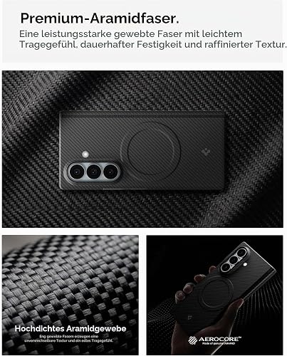 Spigen Air Skin Aramid MagFit Case for Samsung Galaxy Z Fold 8 Ultra Black - 3