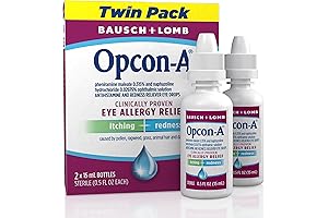 Opcon-A Allergy Eye Drops: Soothe Red, Itchy Eyes