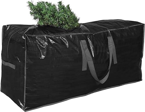 Miniatura 9 de ProPik Bolsa de almacenamiento para árbol de Navidad se adapta a árbol desmontado de hasta 75 pies caja de almacenamiento para árbol artificial