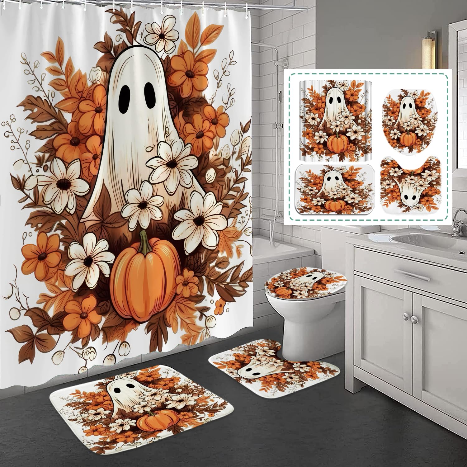 Halloween bathroom decor product