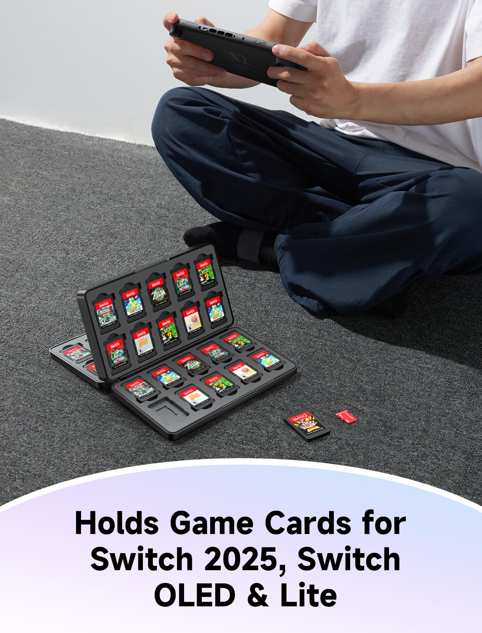 Amazon.com: JSAUX Game Card Case for Nintendo Switch 2 (2025