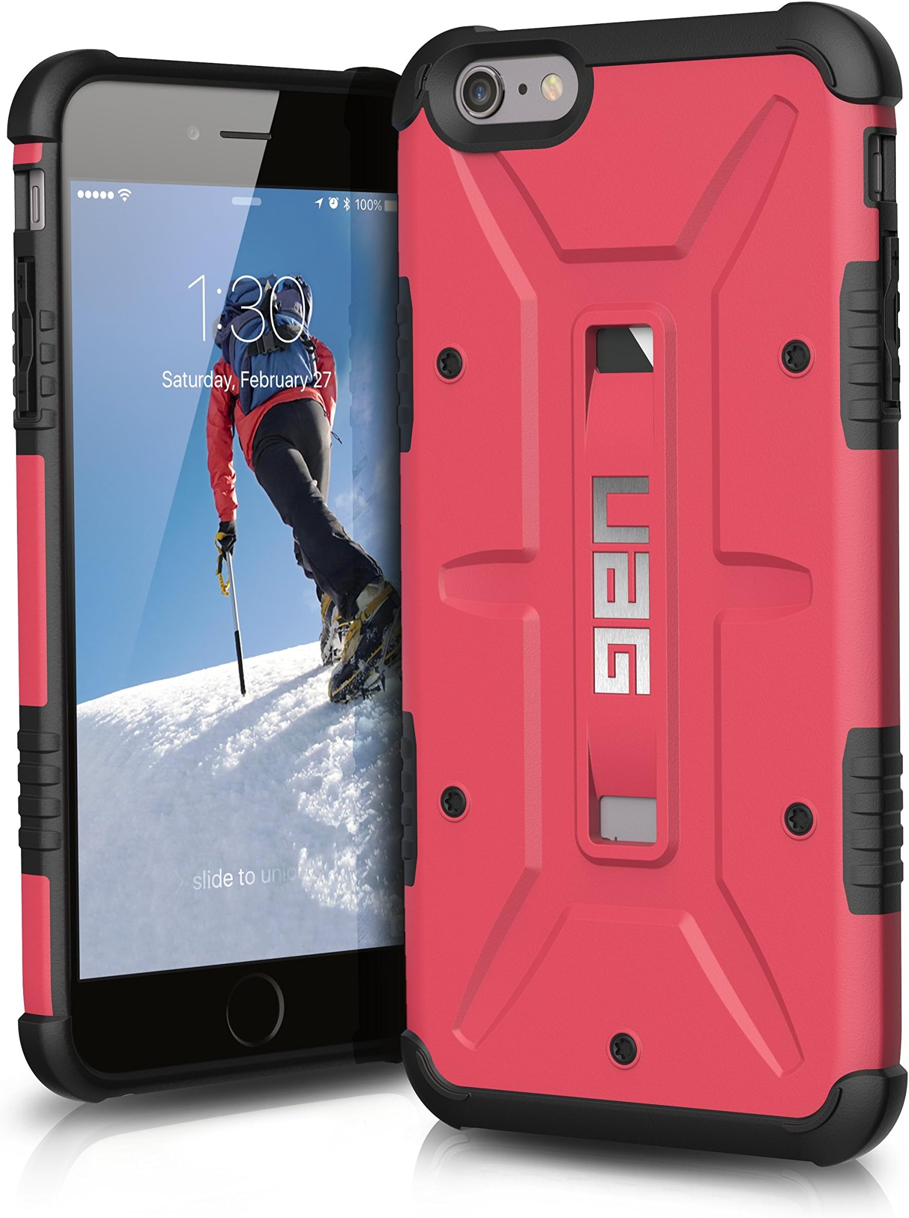 UAG iPhone 6 Plus/iPhone 6s Plus Feather-Light Composite [Pink] Military Drop Tested Phone Case