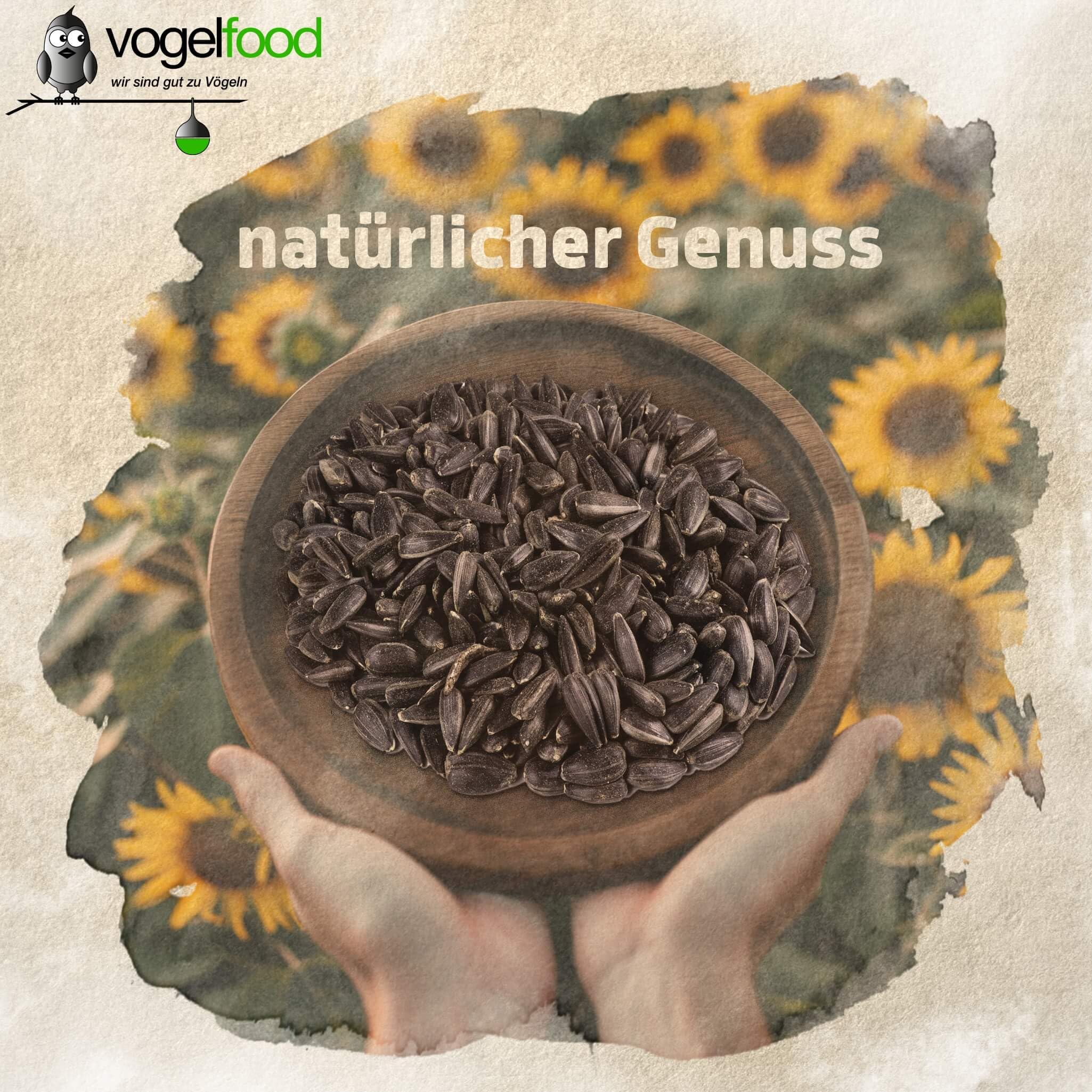 Sonnenblumenkerne schwarz 25 kg erstklassige Qualität Wildvogelfutter