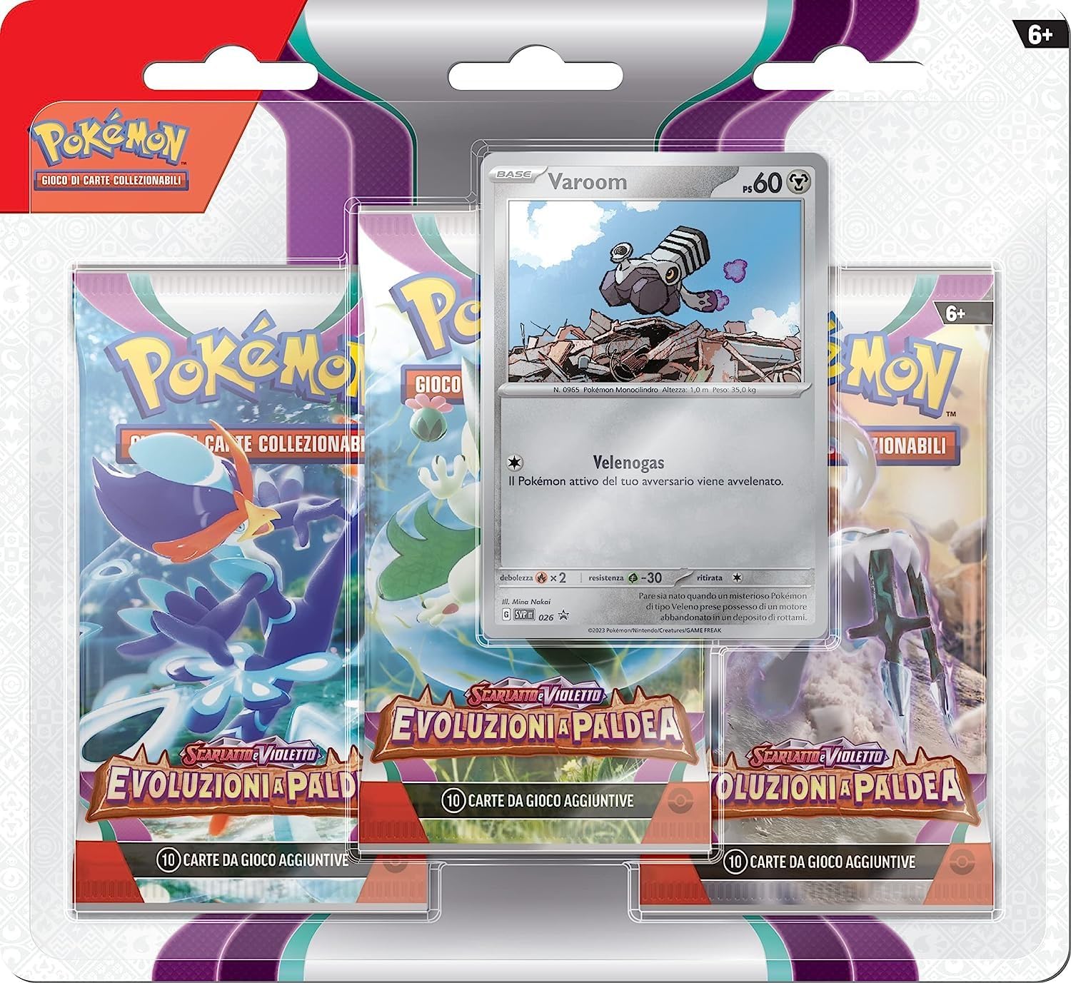 POKEMON Routers - Wireless - Modems Marca Modello PKMN - Blister 3BUSTE +1CARD - S V2