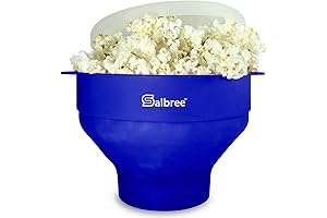 Salbree The Original Microwave Popcorn Popper: Healthy, Easy, Convenient!