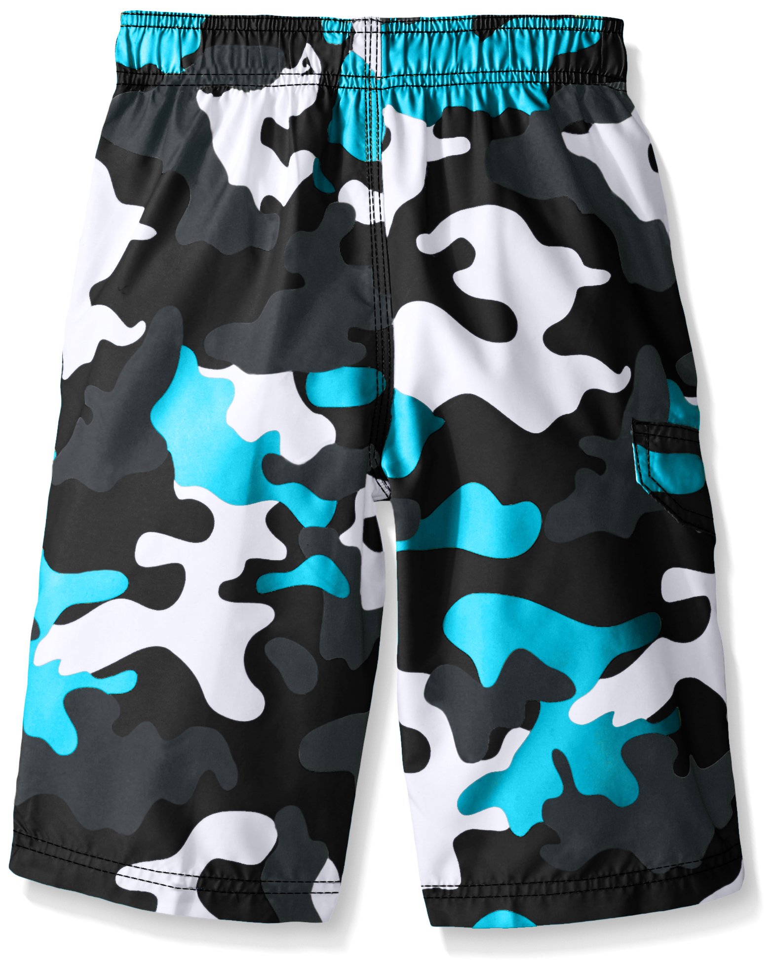 Kanu Surf Boys' Camo Swim Trunk
