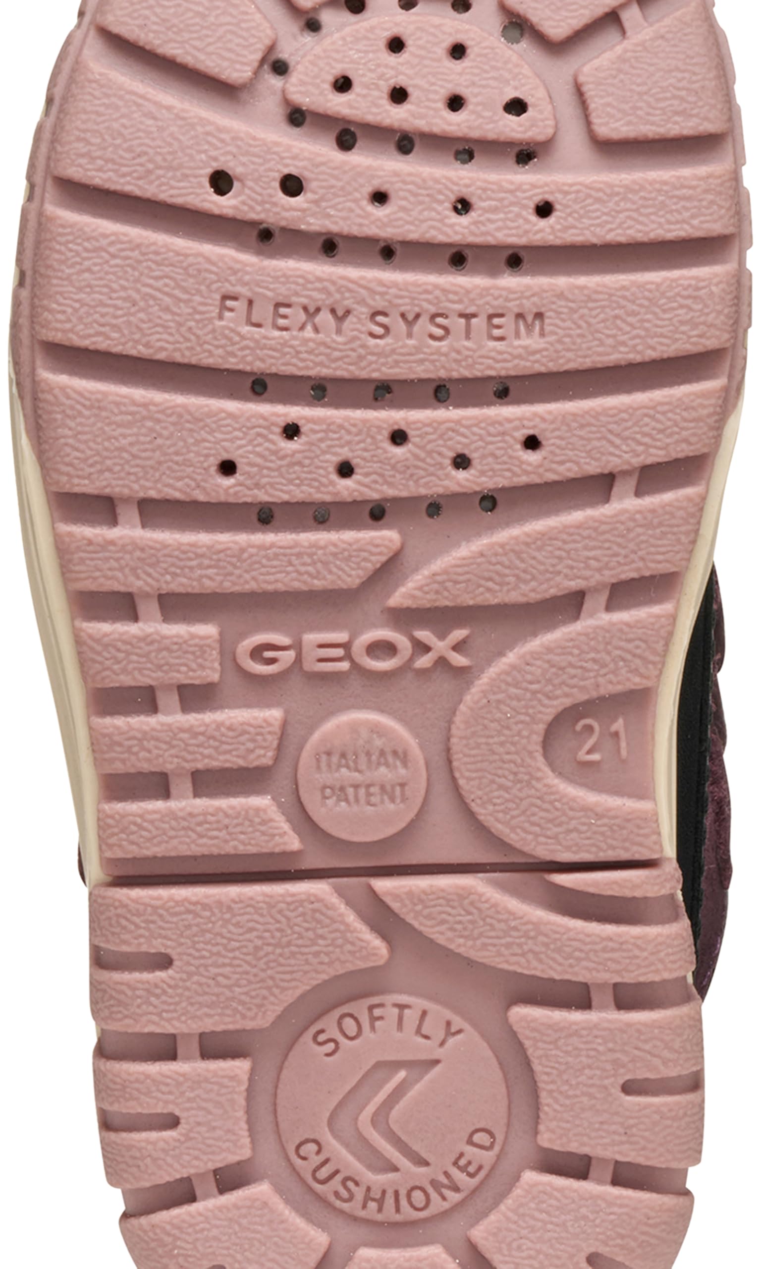 Geox B Omar Girl Wpf Bateau à cheville Fille