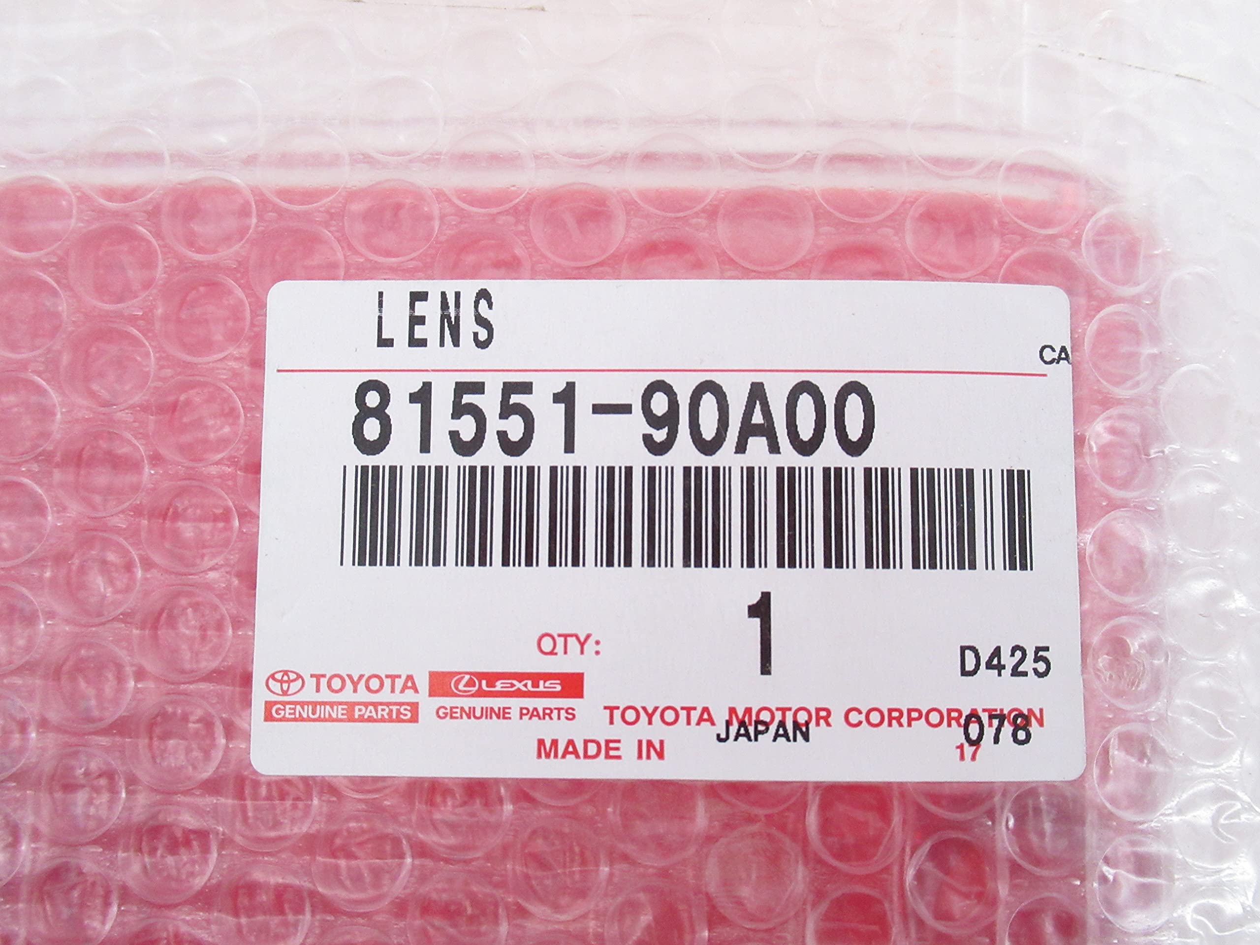 Amazon | TOYOTA(トヨタ) 純正部品 LENS 品番81551-90A00 | ブレーキ
