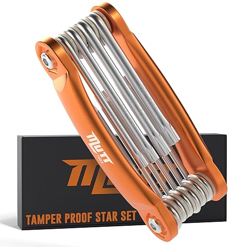 Mutt Tools Tamper Proof Star Wrench Set – Folding Security