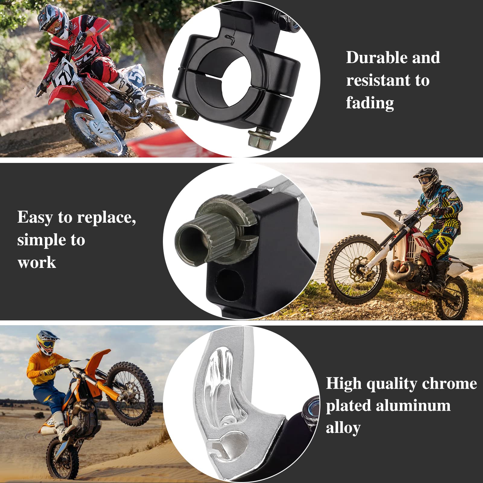 Altamejor moto anteriore sinistro frizione freno leva 50cc-125cc Dirt Pit Bike idraulico frizione cilindro 22mm 7/8 pollici