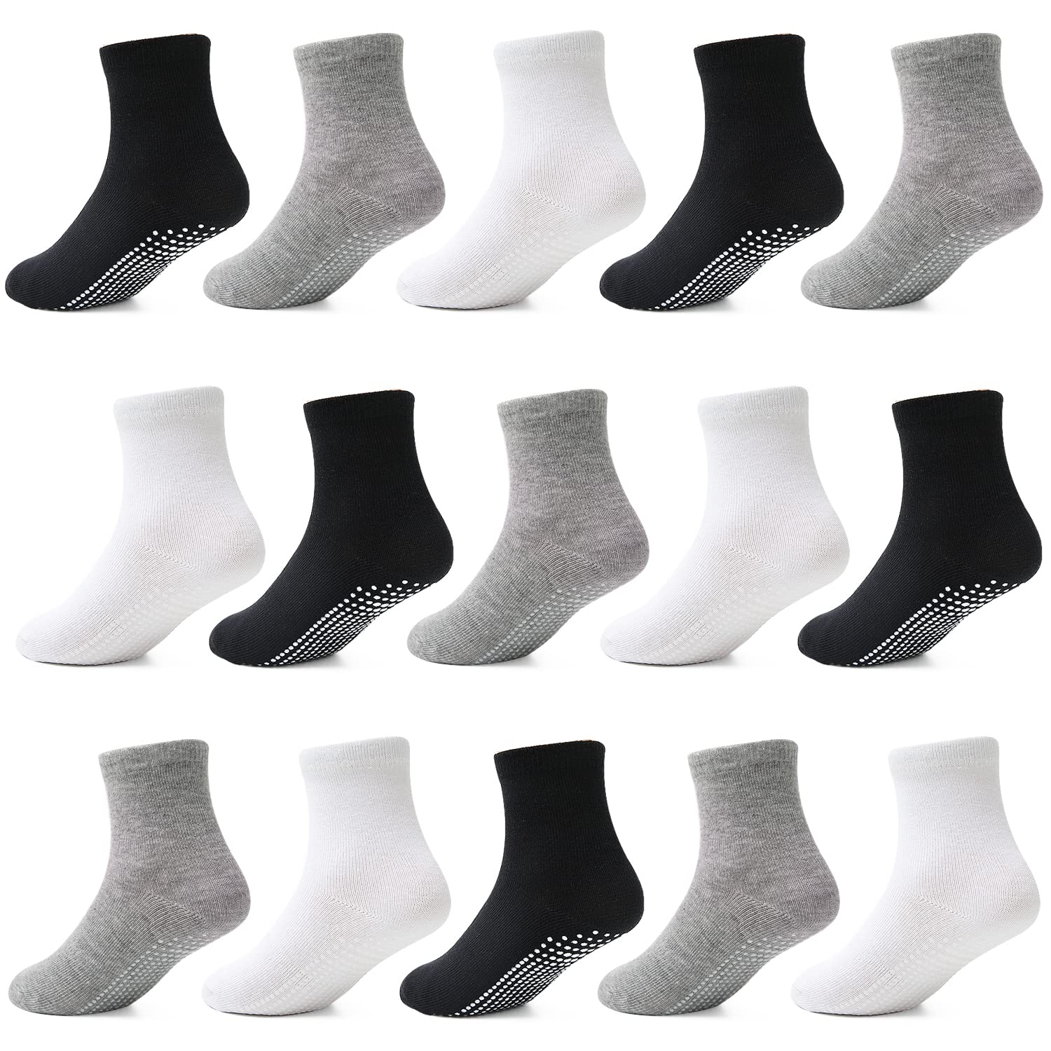 Tphon Toddler Socks with Grippers