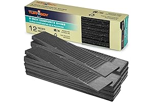 TUFFBOY Carpet Shims and Leveling Wedges