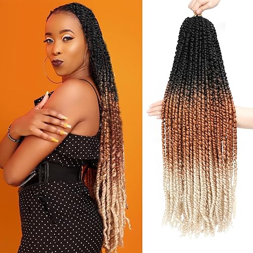 Miniatura 18 de Cabello Corto PassionTwist de 8 Pulgadas Cabello Pre-retorcido Passion Twists Cabello de Ganchillo Pre-enrollado Cabello Rizado de Ganchillo para 1b