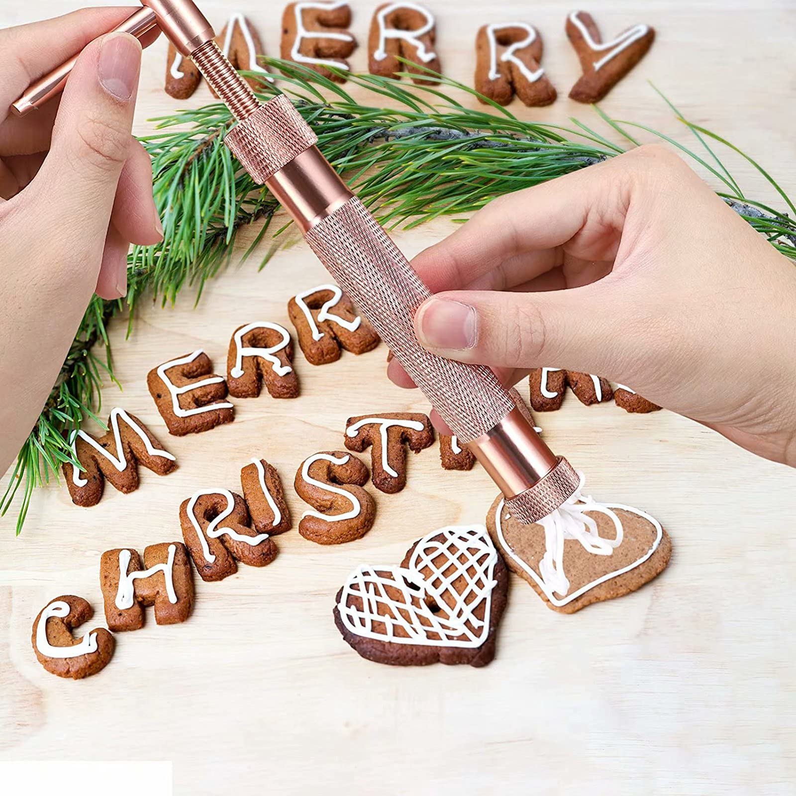 Clay Extruder Fondant Extruder with 20 Unique Disc Alloy Rotary Mold Tools Set Squeeze Polymer and Clay DIY Geometry Noodles,for Pottery Ceramic Craft Polymer Sculpture Modeling Fondant Cake-Pink