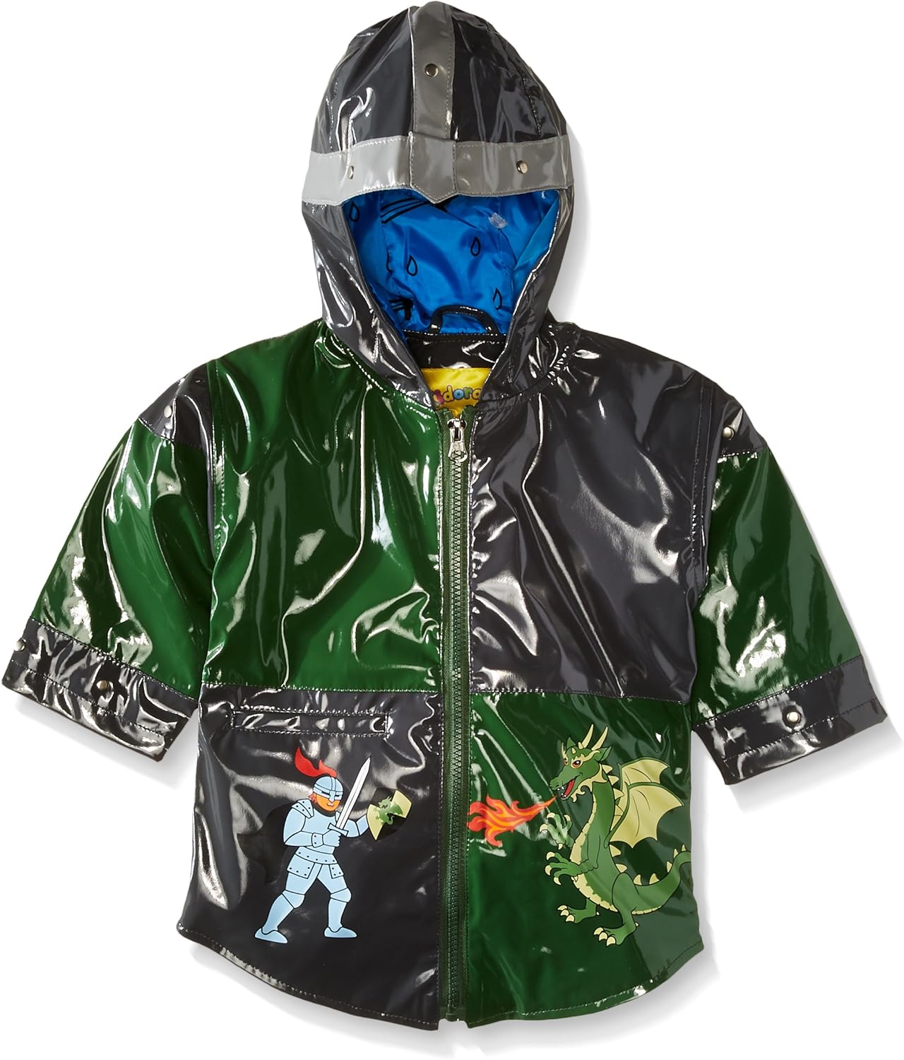 Boys green raincoat Clearance