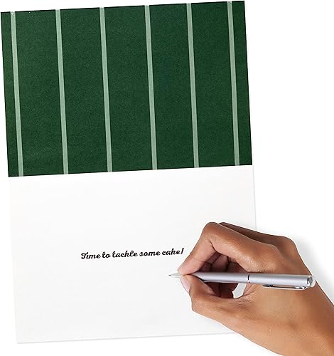 Vista 5 de Hallmark Tarjeta de cumpleaños de firma para él (fútbol) (599RZH1076)