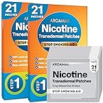 Nicotine Patches to Help Quit Smoking, Stop Smoking - Delivered Over 24 Hours Nicotine Transdermal System to Stop Smoking Aids That Work (Stop Smoking) (42 Count(Pack of 2))