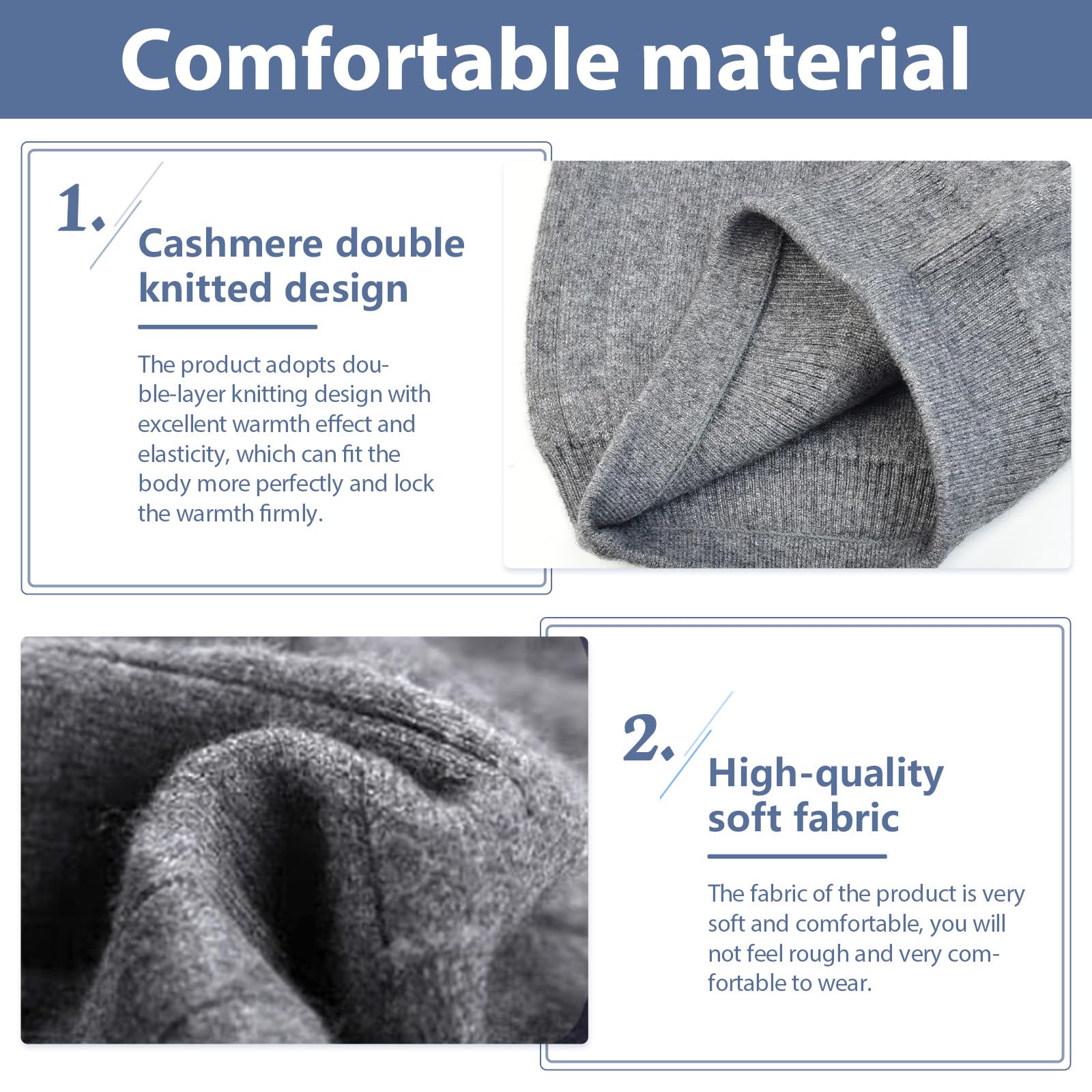 NAROSEBE Unisex Calentador de Cintura Faja Lumbar Gris Calentador de Cintura de Cachemira Cinturón Lumbar Mujer Cinturón Invierno Calentado de Lana Cinturón de Punto para Mantener el Calor