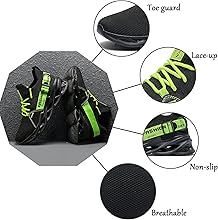 Zapatillas de Running Mujer Deportivas Zapatos Zapatillas de Running HombreLigero Transpirables Gimnasio Sneakers Deportivas Casual Negro Rosa Rojo Naranja Morado Marrón Verde Amarillo EU 36-463