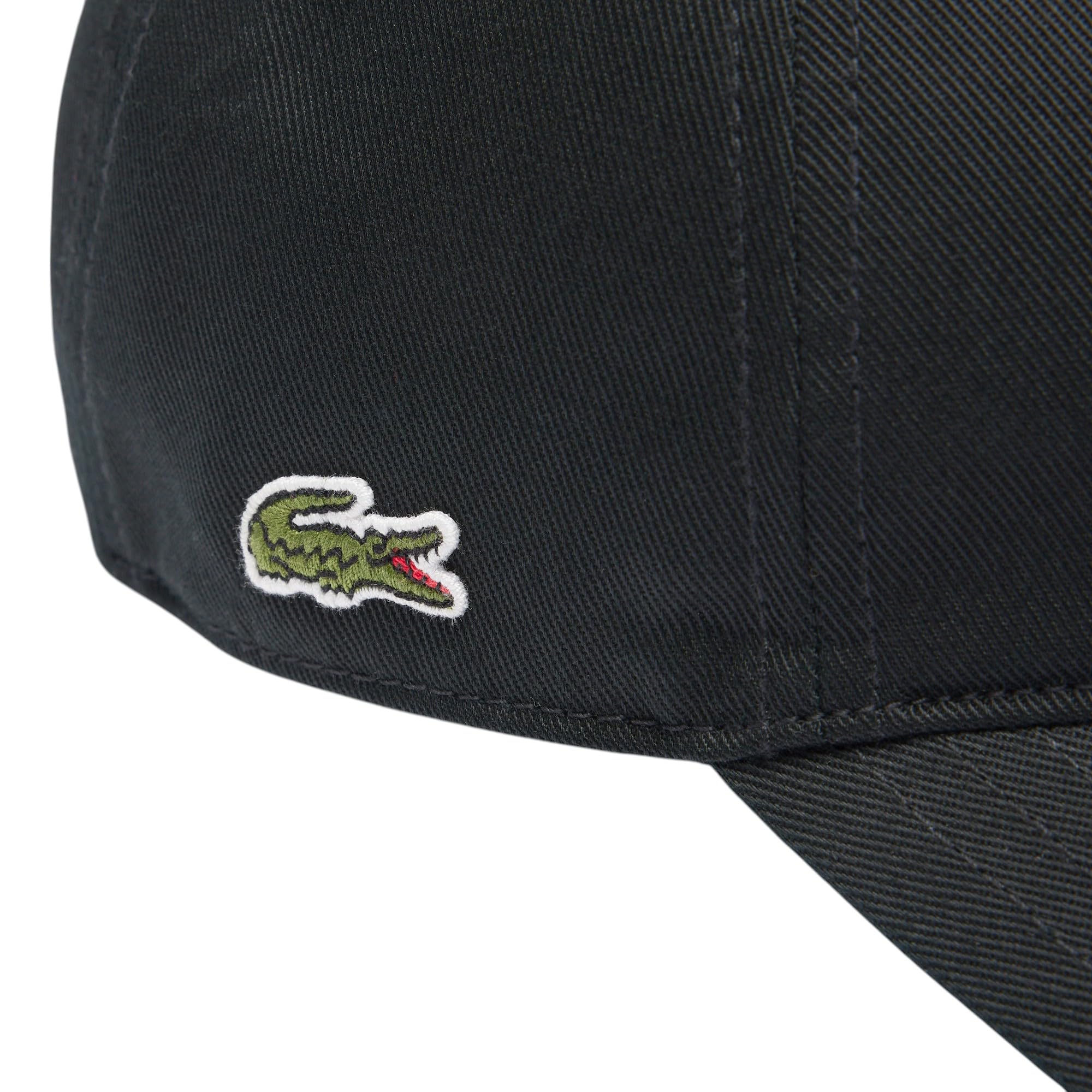 Lacoste Organic Side Logo Cotton Twill Cap