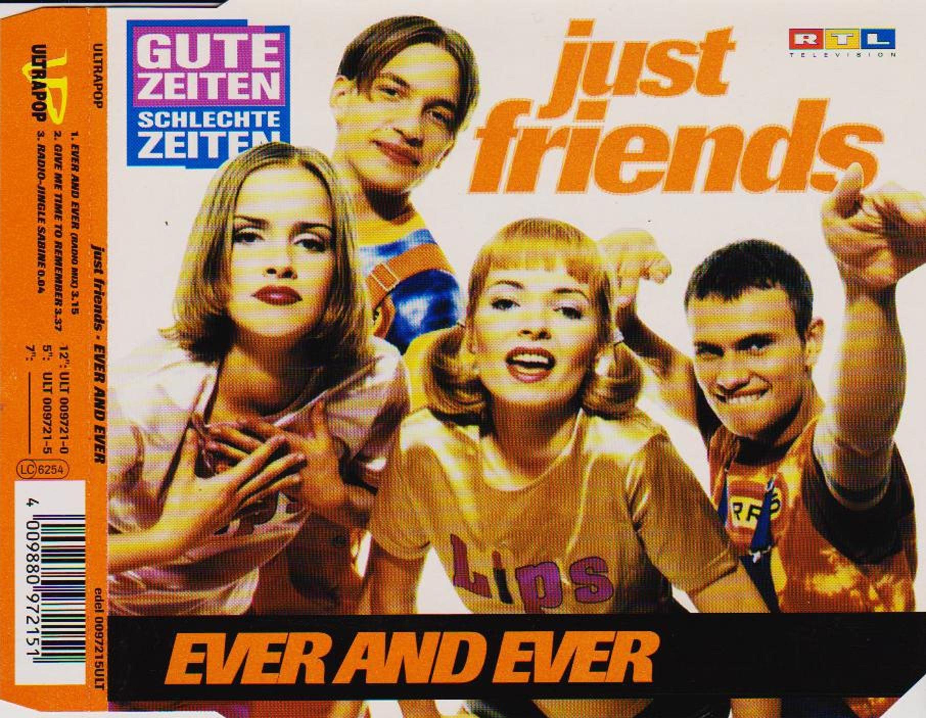 Edel Musik-CD Ever and Ever – Single von Just Friends (Ultrapop, Stereo)