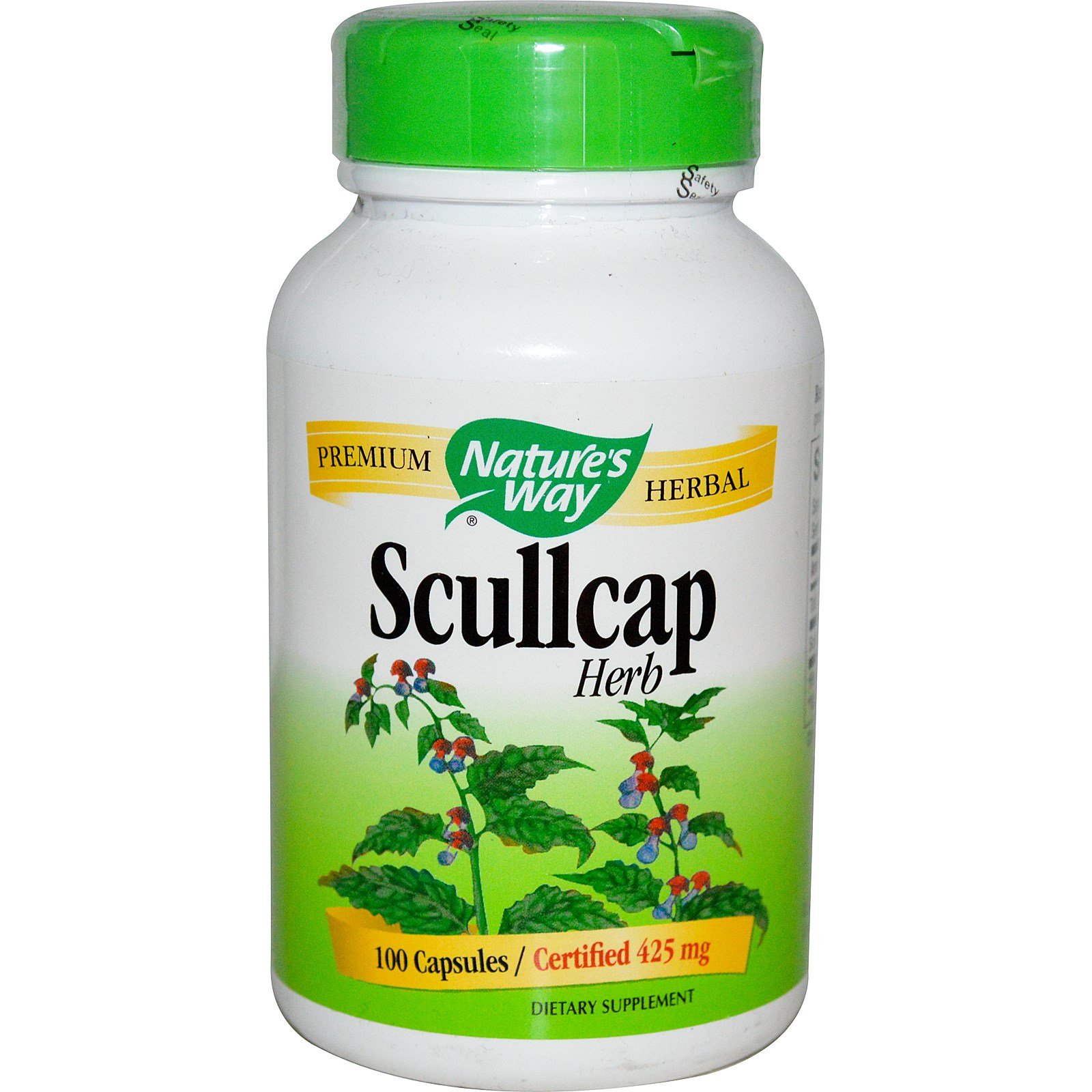 Nature'S Way Scullcap Herb - 100 Capsules