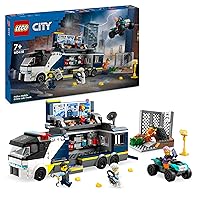 LEGO City Camion Laboratorio Mobile della Polizia, Giocattolo per Bambini e Bambine
