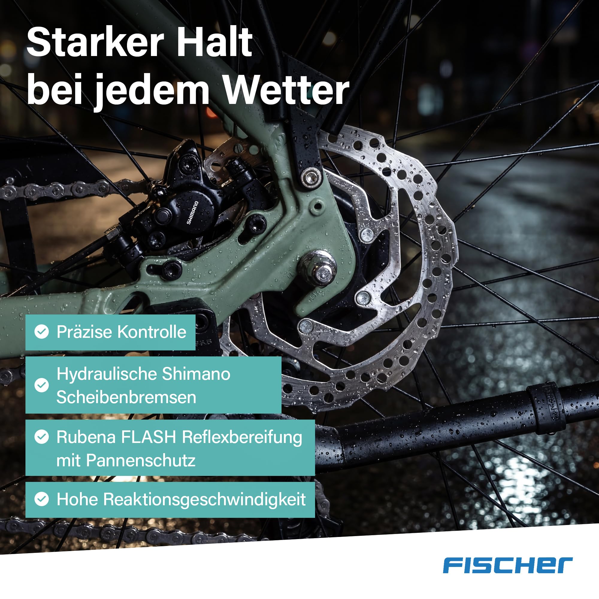FISCHER E-Bike City CITA Elektrofahrrad für Damen und Herren