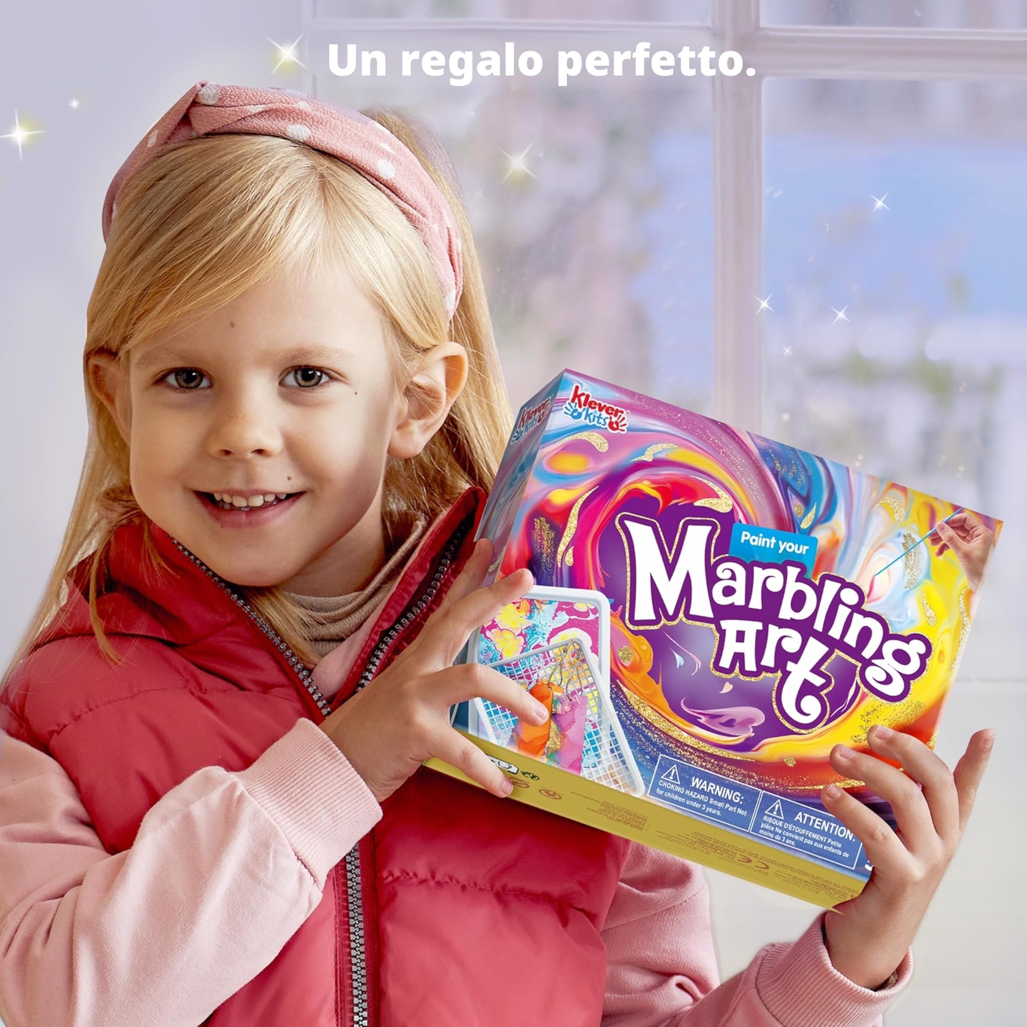 Shrubz Kit per Pittura Marmorizzata per Bambini, 14 colori Kit di Pittura Marmorizzata fai da te Arte Pittura sull'acqua per Ragazze e Ragazzi di Artigianato Ideale Regalo per Oltre 6-12 anni