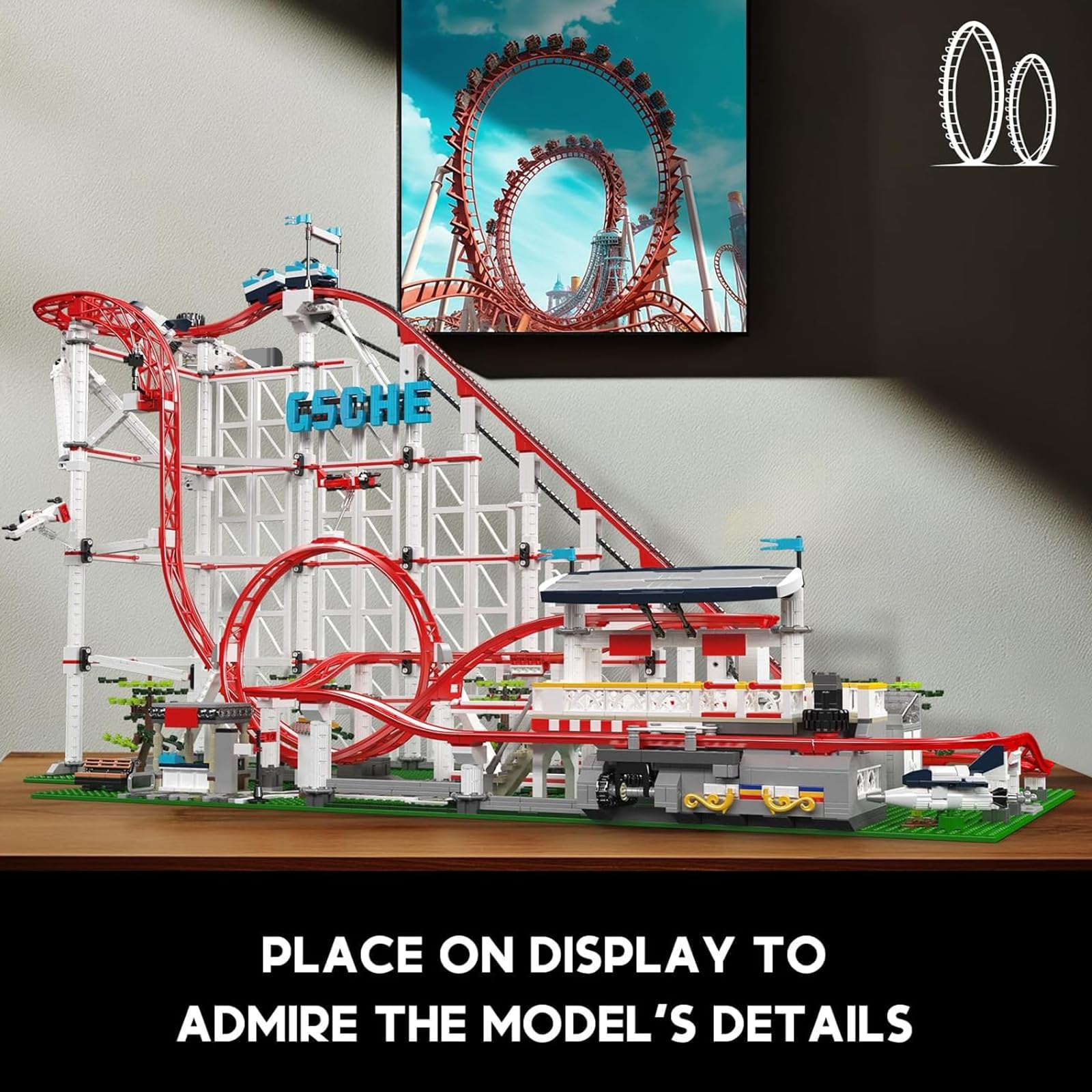 Amazon.co.jp: Mould King 11014 テクニック ローラーコースター