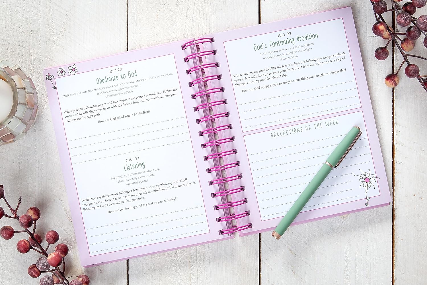 Trusting God with Every Breath: 365 Devotional Journal for Women