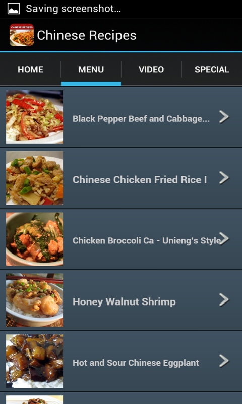 Food Chinese In App Chinese Food Recipes Free! - App on Amazon Appstore