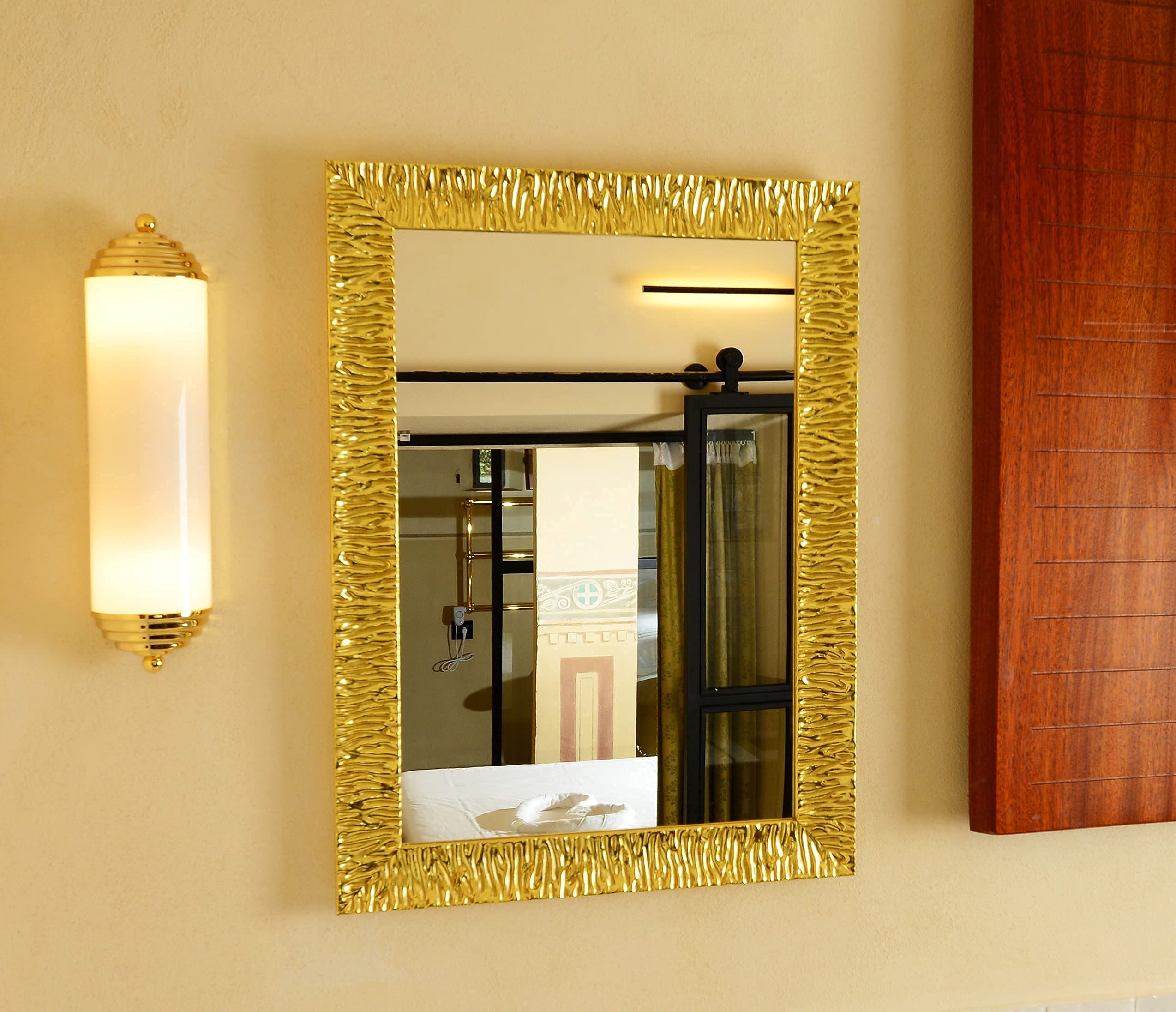 Specchio Da Parete Camera Da Letto GaviaStore Julie Argento