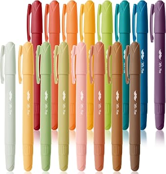 Mr. Pen- No Bleed Gel Highlighters, Assorted Colors, 16 Pack, Bible Highlighters and Pens No Bleed, Bible Markers for Study, Journaling, School Supplies and Accessories