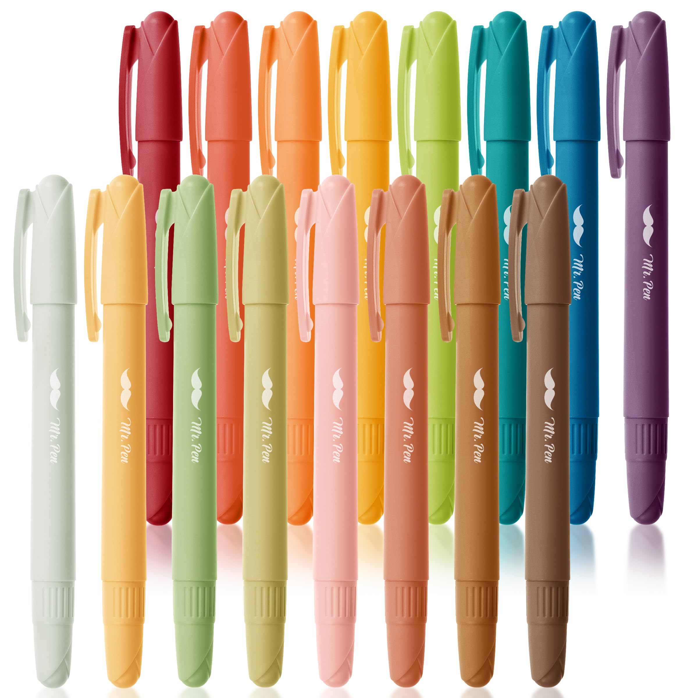 Mr. Pen- Gel Highlighter, 16 Pack, Assorted Colors, Bible Highlighters No Bleed, Bible Markers