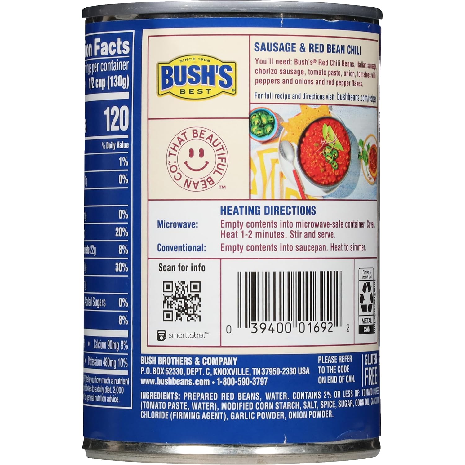 Best Canned​ Beans - BUSH'S BEST Canned Mild Red Chili Review