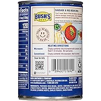 Vista 7 de BUSH'S BEST 16 oz Canned Mild Red Chili Beans, Source of Plant Based Protein and Fiber, Low Fat, Gluten Free, (Pack of 12)