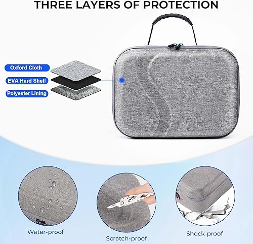 Miniatura 11 de Funda de transporte para Meta Quest 3, funda de viaje compatible con diseño Kiwi para BOBOVR M3, correa de cabeza de batería, controladores y otros