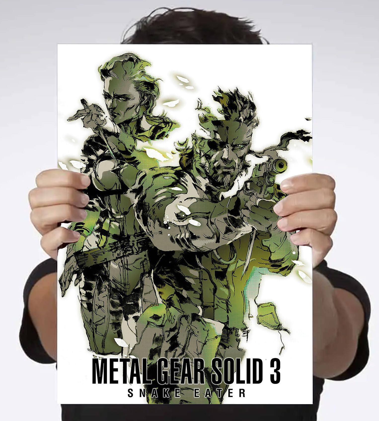 Amazon.de: Metall-Poster Gear Solid 3 Snake Eater, A4 (210 x 297