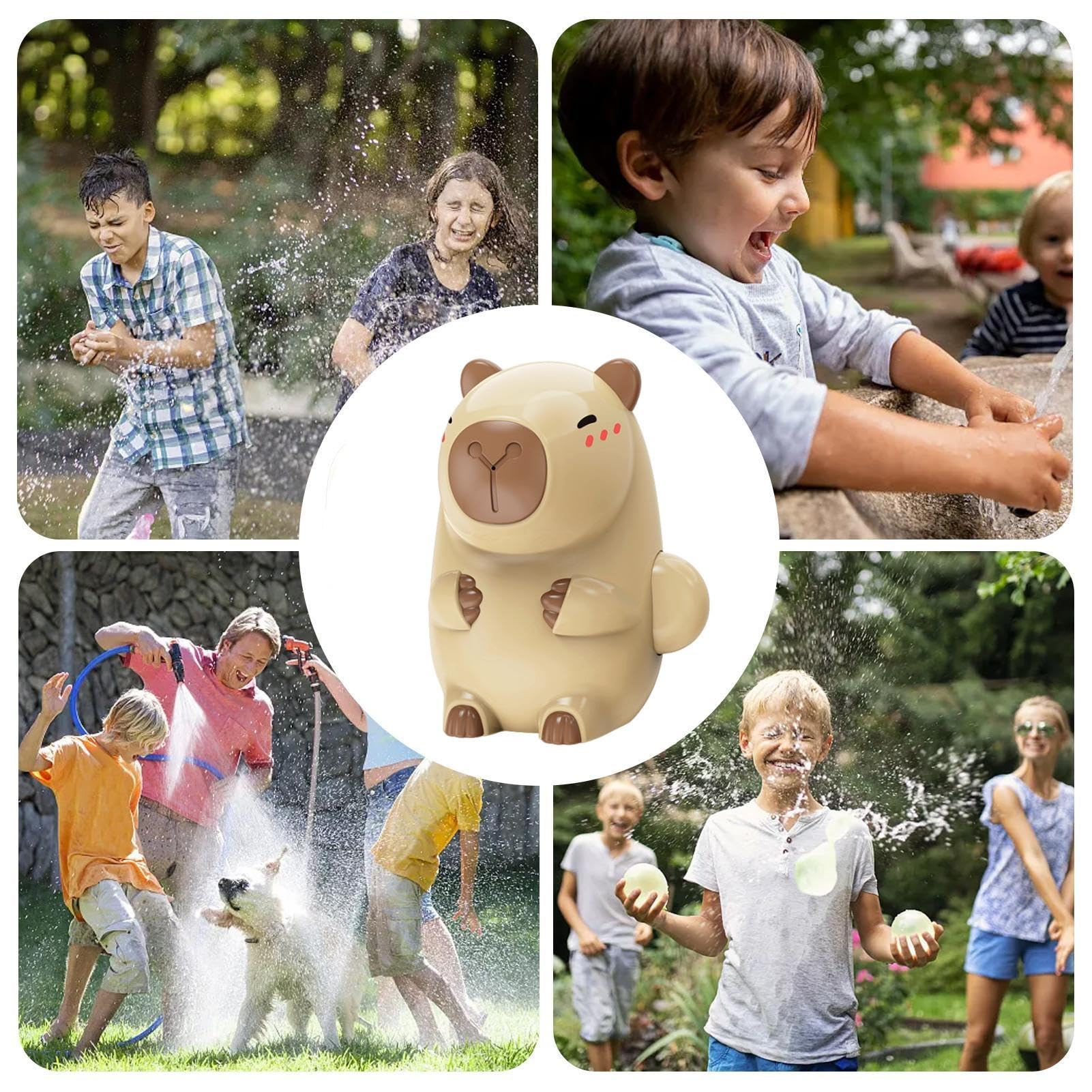 Lanzador De Agua Con Mochila Carpincho 2000 Ml – Rociador A Presión Para Jugar En Piscina, Playa Y Jardín, Ideal Para Verano