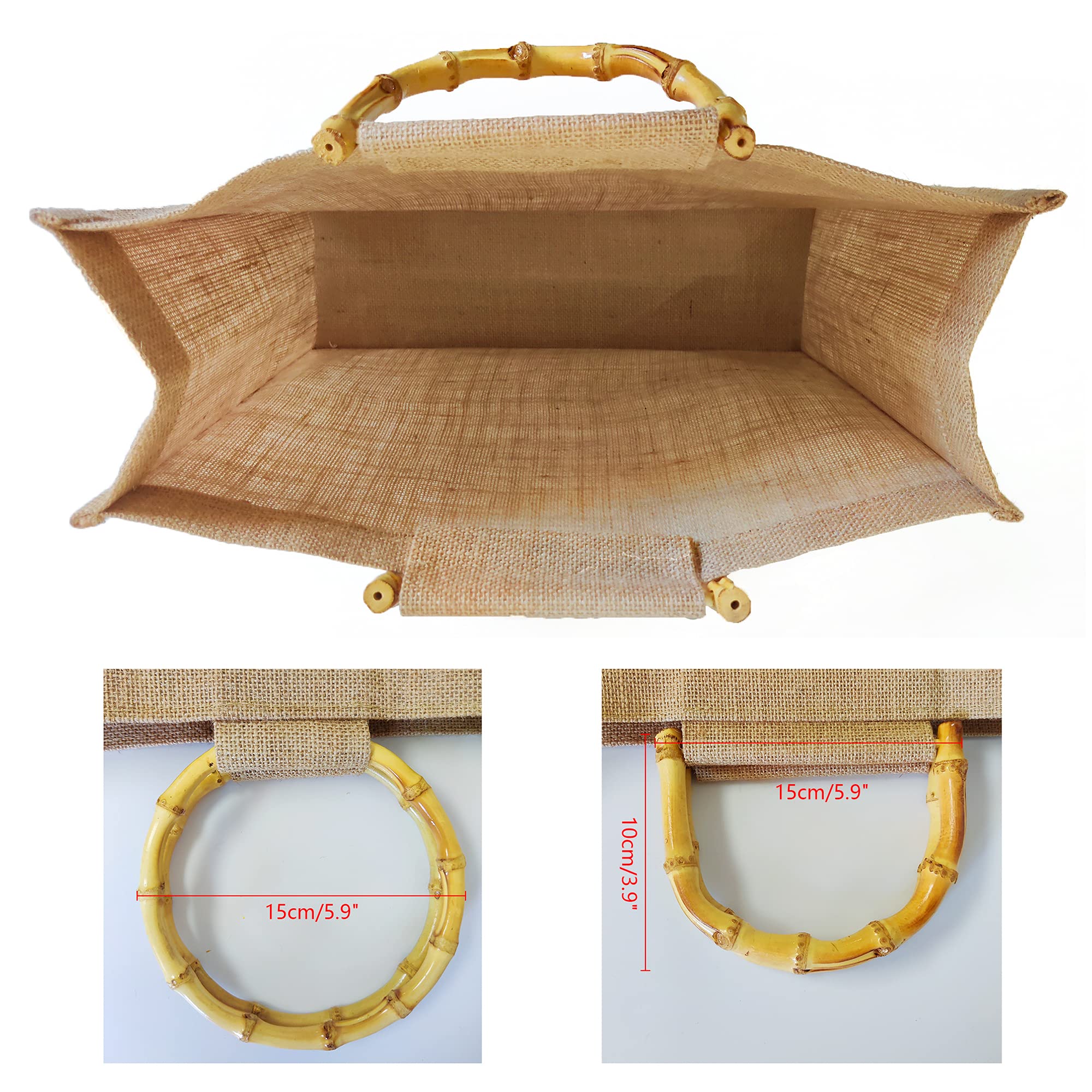 Iuta Borse Con Manici Bamboo Bag Manici Bamboo Borse Borse - Main Image