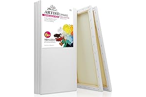 PHOENIX 10x20 Inch Rectangular Stretched Canvas for Painting