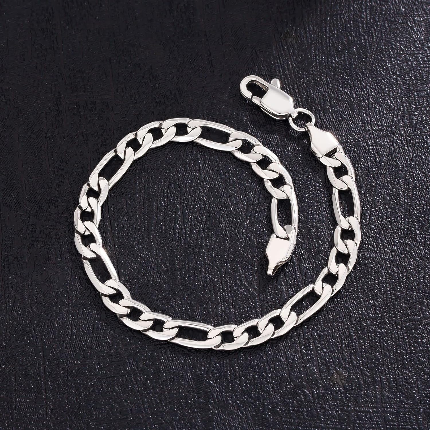 Figaro Chain Bracelet 316L Stainless Steel 18k Gold Plated Hip-hop Chain Men's Women's Noble Jewelry