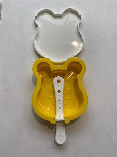 Miniatura 3 de Daiso Fabricante de paletas de silicona Disney Winnie the Pooh amarillo 3.22 x 4.84 x 0.94 pulgadas