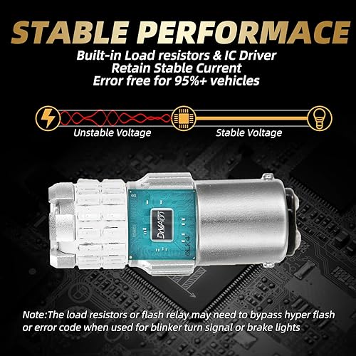 Miniatura 6 de Bombilla LED 1157, accesorios de automóvil, 9-30 V, bombilla trasera súper brillante de baja potencia 1157 2357 2057 7528 BAY15D bombillas LED con