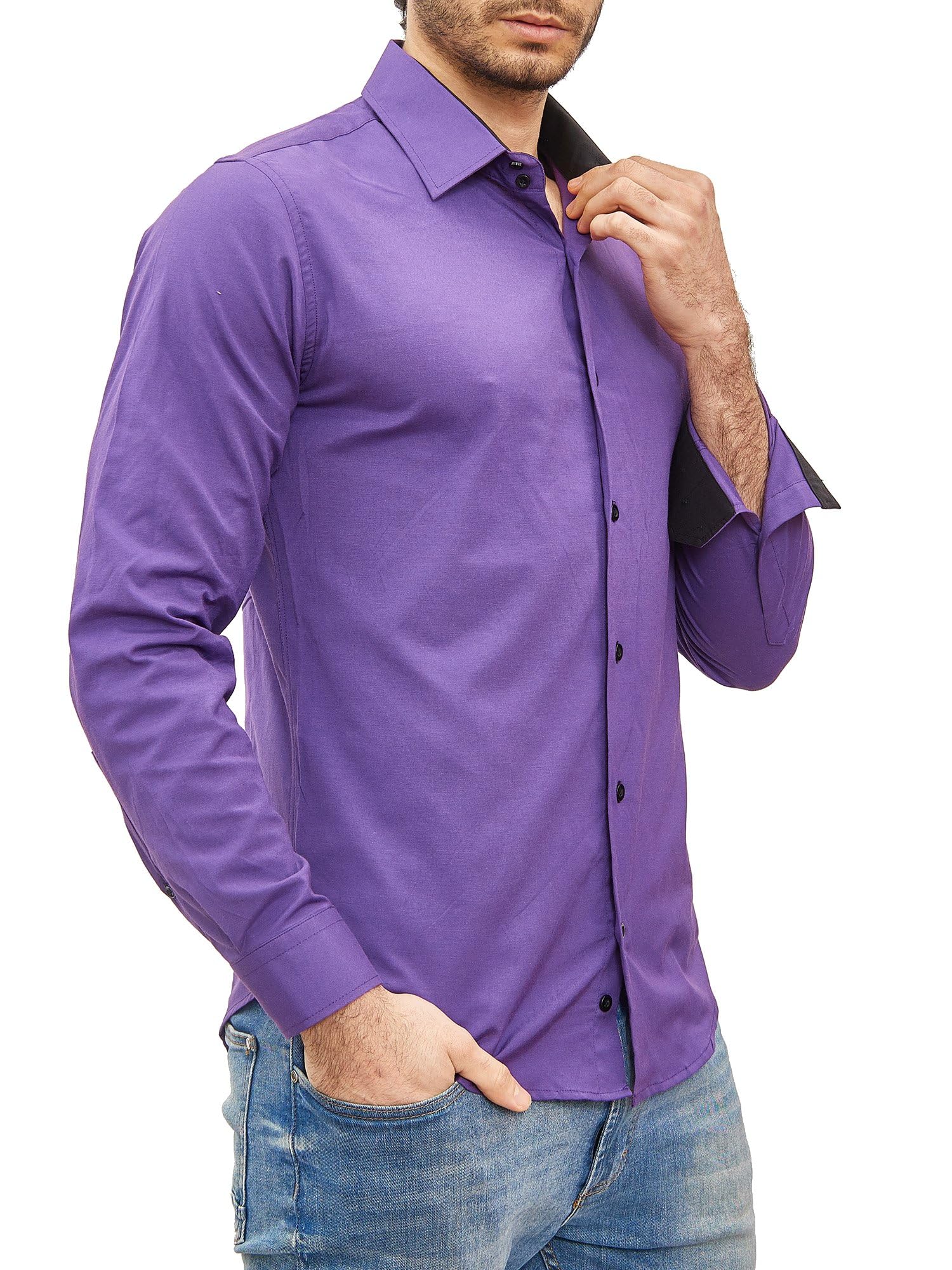 Subliminal Mode 444-5 Camisa de Vestir Hombre
