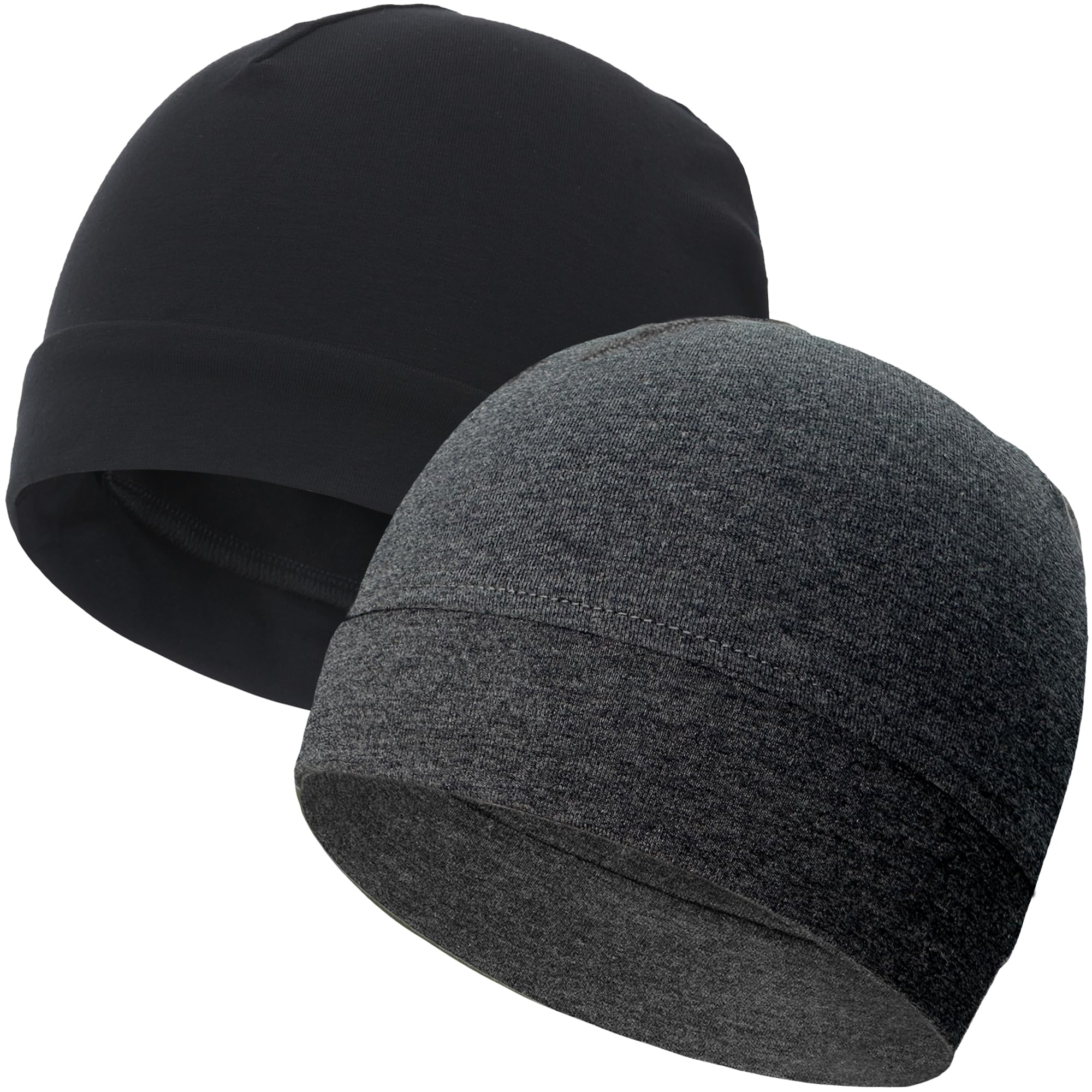 vidsel 100% Cotton Skull Caps Beanie Night Cap Sleep Hats for Men Women