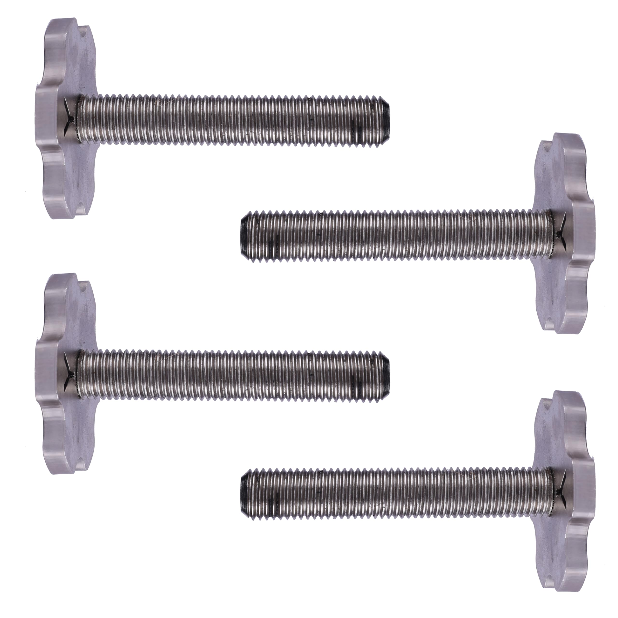 6 inch long stud only (4 pieces) for YOKEFIT Adjustable Dumbbell Handles | Nickel Plated High-strength EN8 solid carbon steel | 1 Inch Weight Plate Compatible | Heavy Duty 80kg capacity-image-30