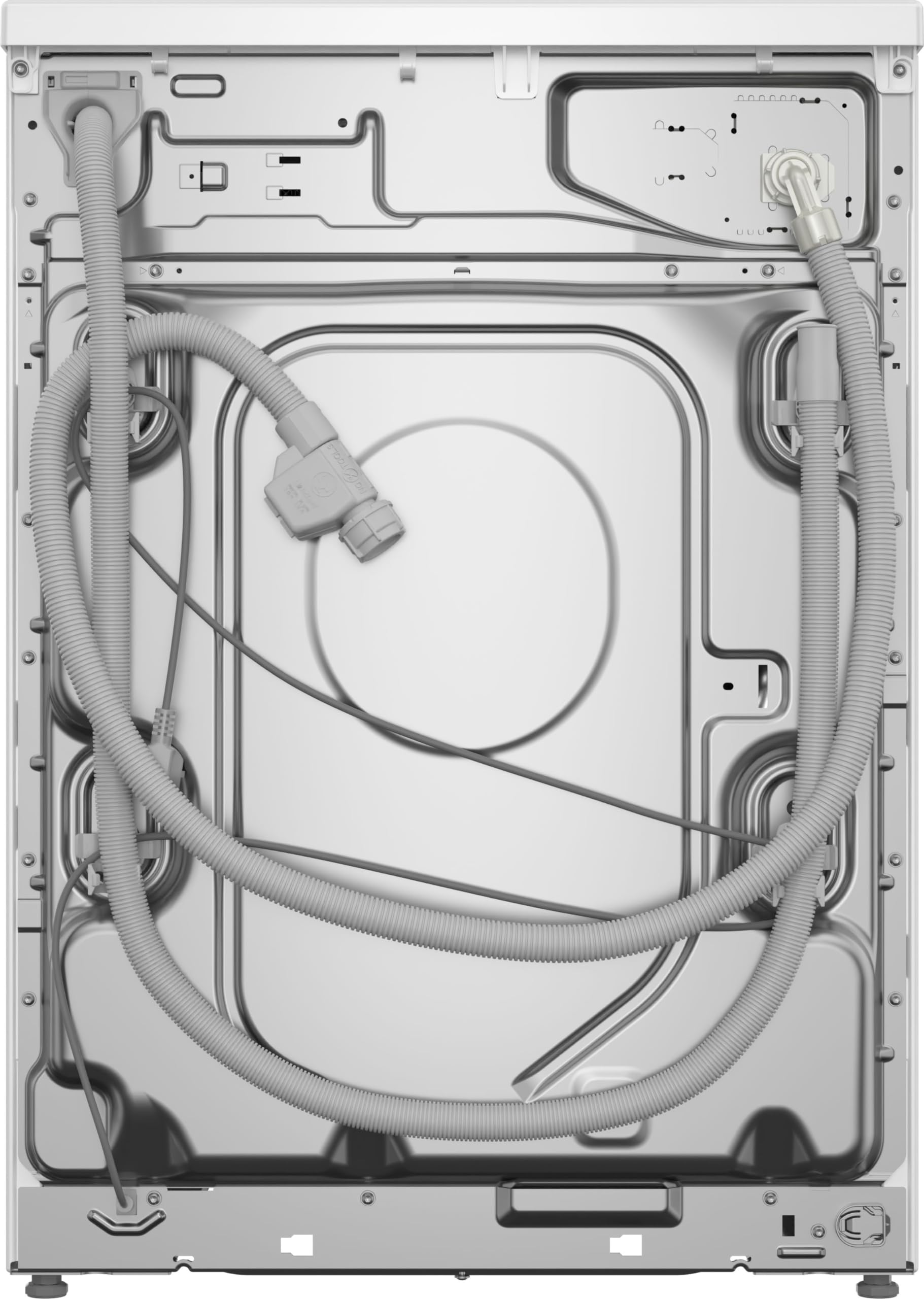 Bosch WUU28T22, Serie 6, Frontlader Waschmaschine, 9 kg, 1400 UpM, Unterbaufähig, SpeedPerfect, Maximale Energie- und Wasserersparnis, Nachlegefunktion, besonders hygienisch, AquaStop