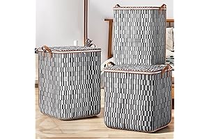 3-Piece Large-Capacity Moving Quilt Storage Basket